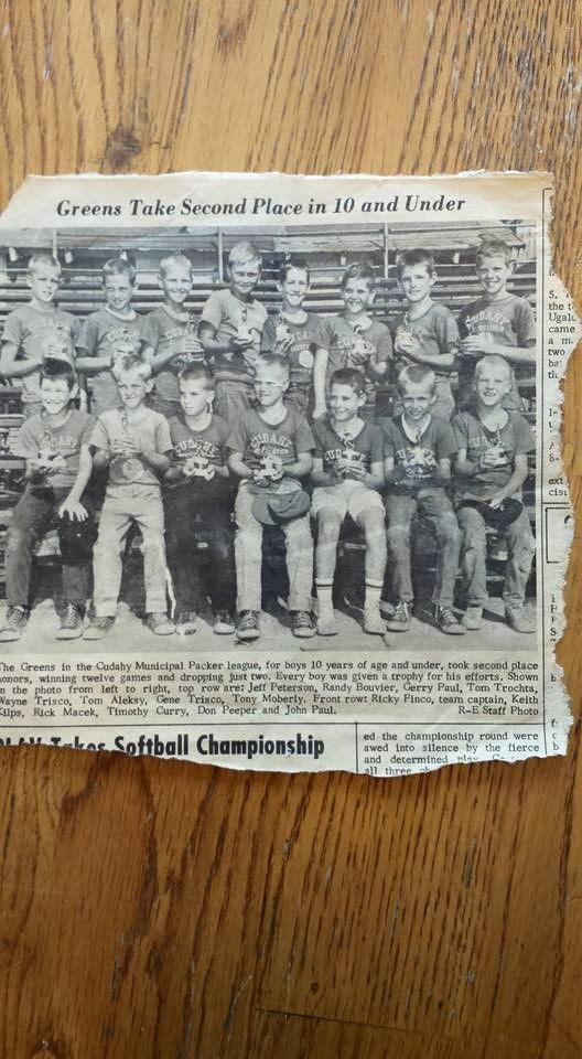 Going through some old stuff my parents saved. This is from 1964. 51 years ago.