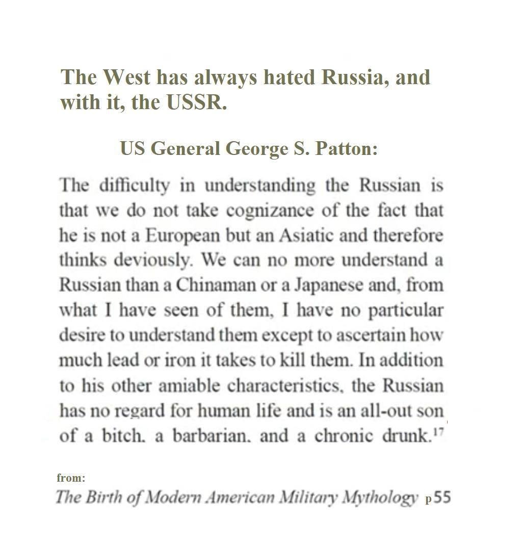 this type of 'thinking' is taking us into WW3 ... but with today's technology ... there will be NO winners ... - JN
