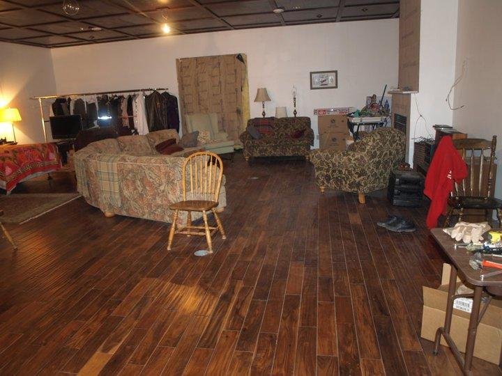 Living room corner - southeast