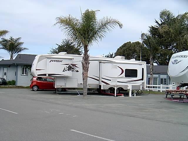 our fifth wheel trailer we keep at Pismo Beach