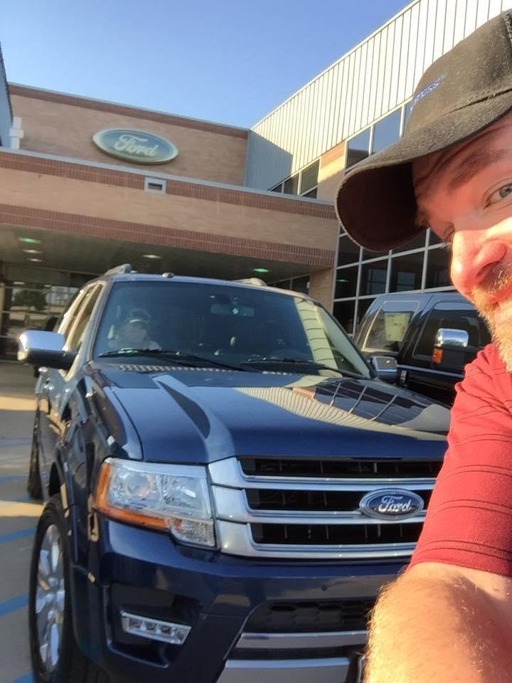 We traded in our 2010 Expedition for a 2016 Expedition - Beautiful car for my beautiful wife this Mother's Day!