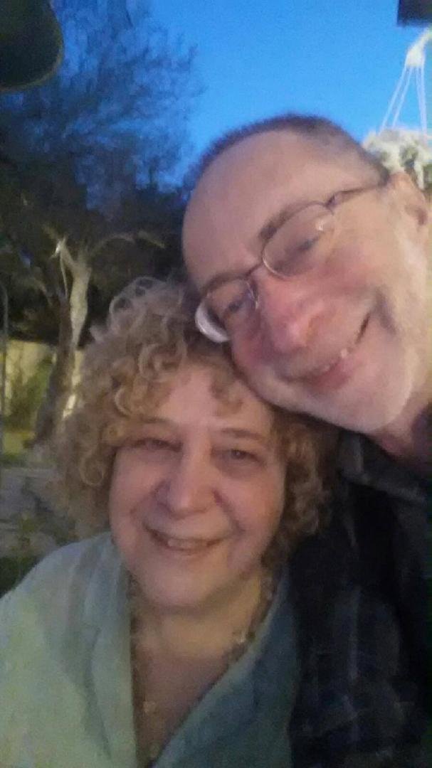 This is what 65 looks like. My sweet husband Stephen A Messer took me out for my birthday to a romantic dinner.