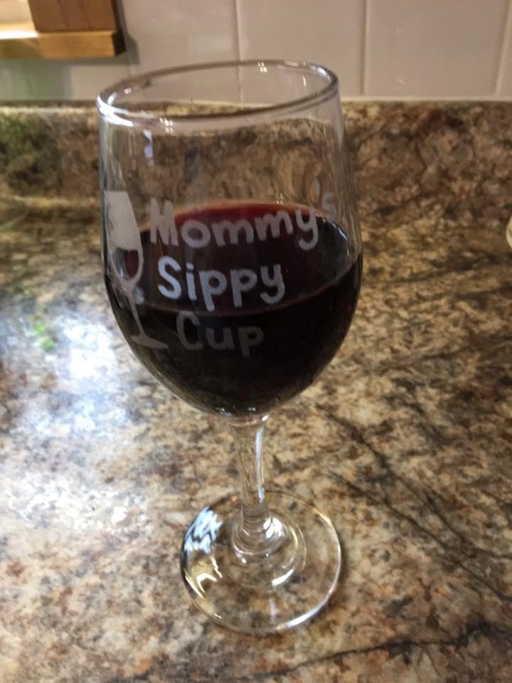 This is my sippy cup from Bob, Tonya & Jake. Love it, and what's inside it.