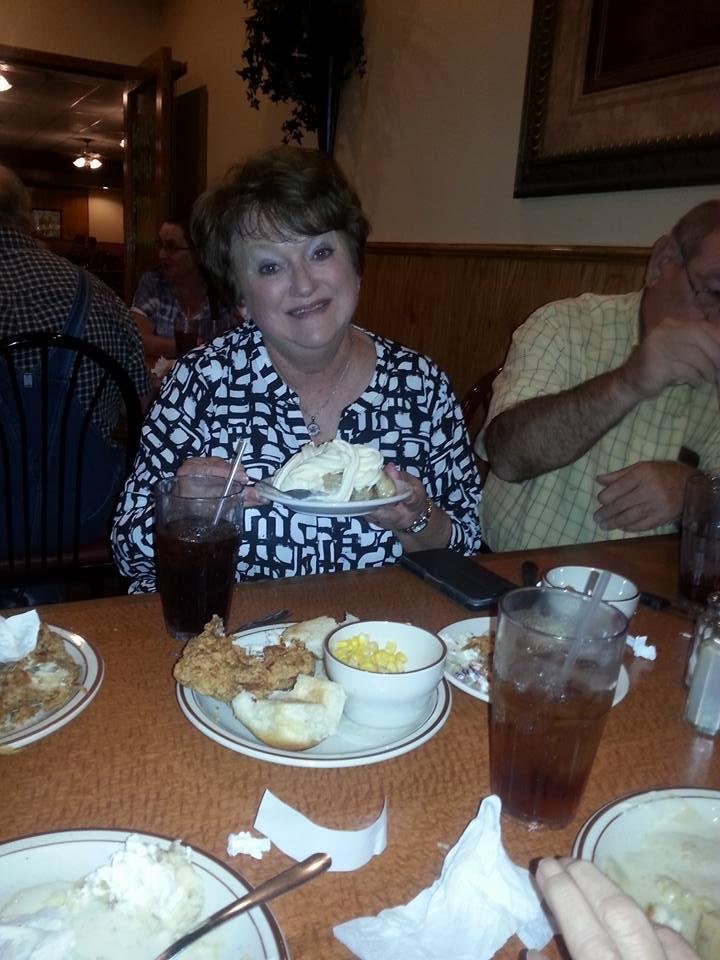 And she says I eat a lot...