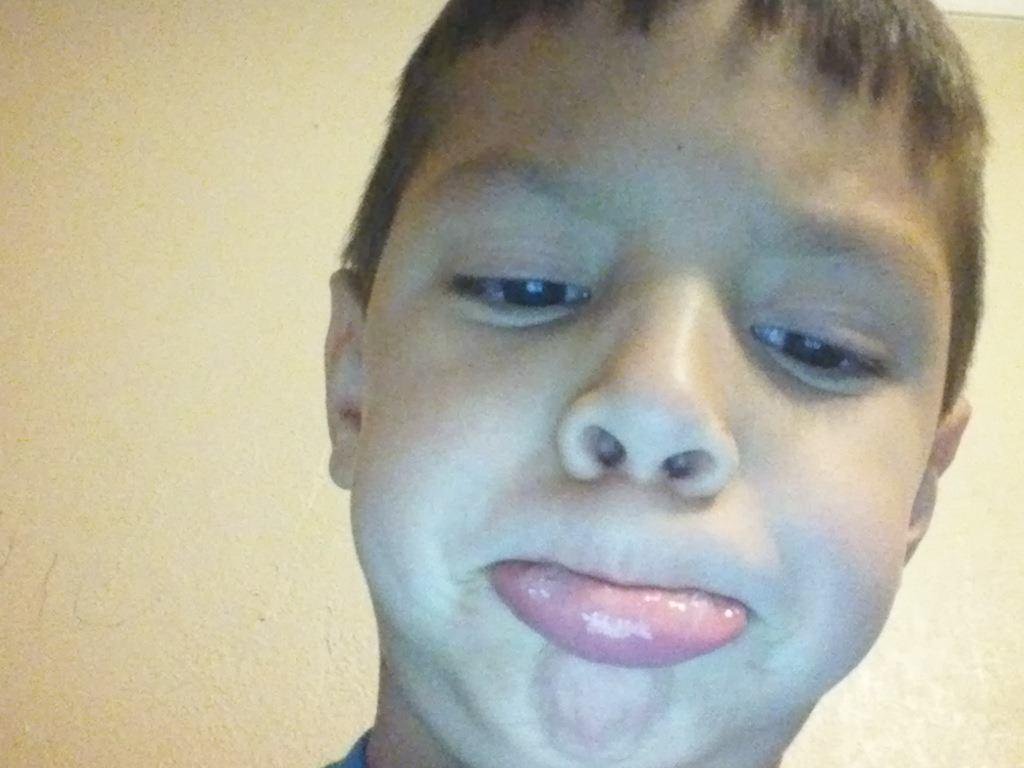 Found like 10 pictures on my kindle of my grandson Jake, he is still so handsome. Love you mijito.