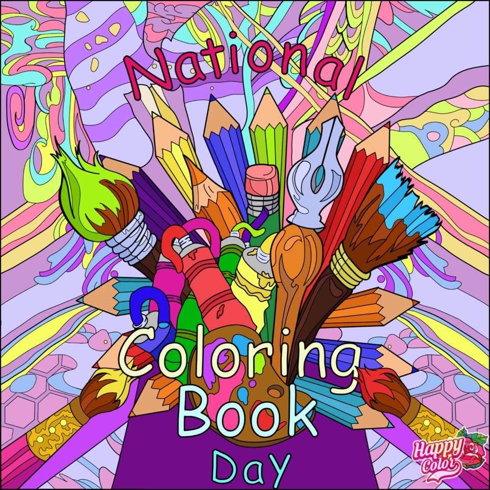 Happy National Coloring Book Day everyone!