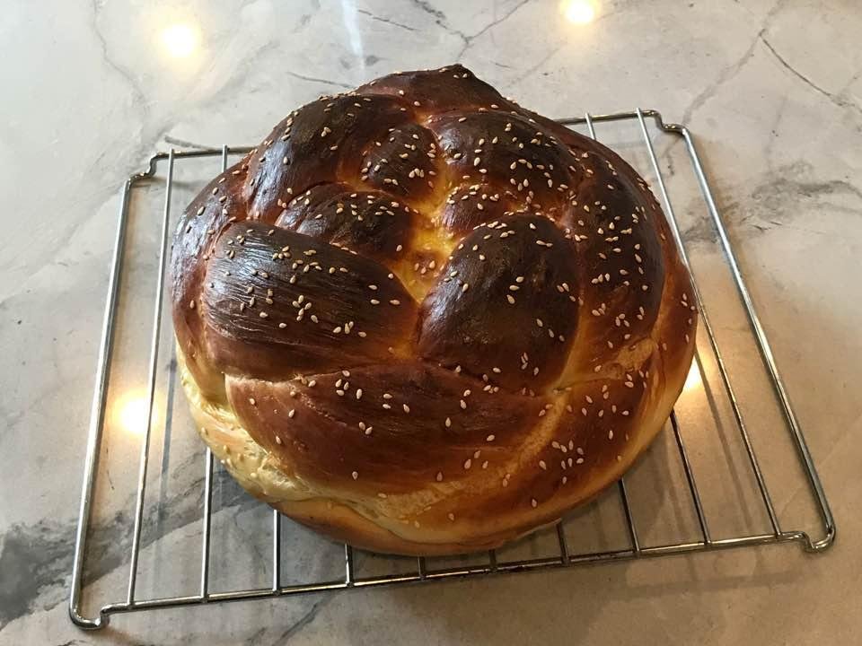 Happy New year
This is the round challah I made for tonight
