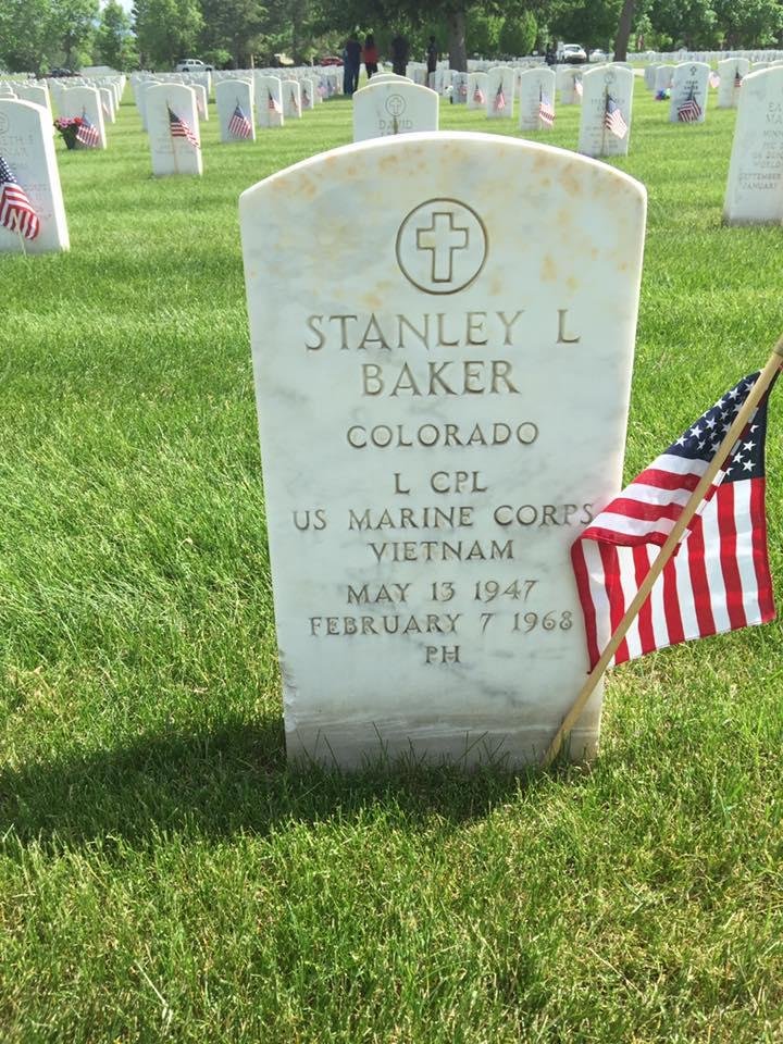 Stan Baker. Section S, site 258
