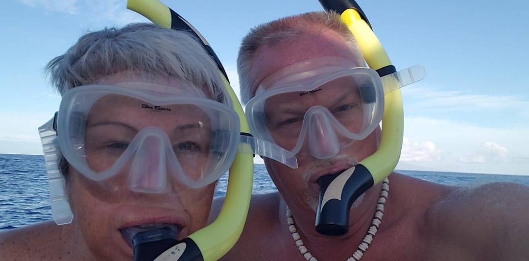 Guess what my beautiful bride and I are about to embark on? Off the shores of Molokini...