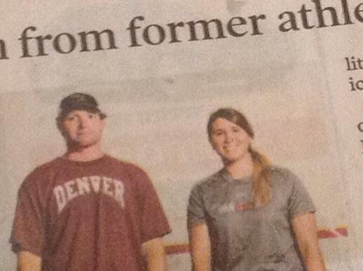 Started my day so well! Opened the Denver Post to see an article featuring Bar Down Shooting Center and granddaughter Jordan Slavin. We remember her as a little girl with her dolls and puppies and helping her mommy. Now she