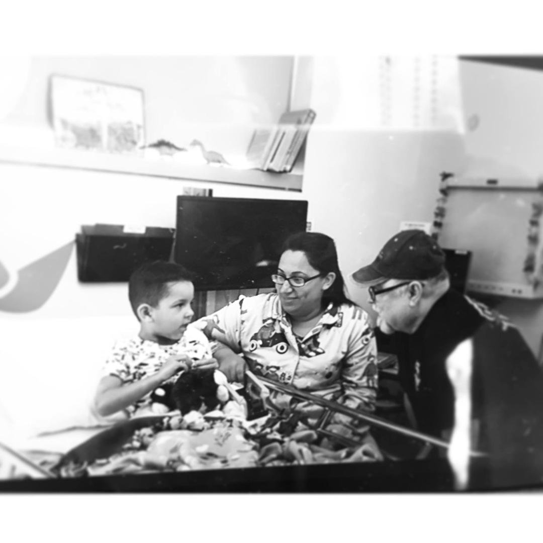 Shot off the camera monitor by AC Tara Zepeda, Sean Zachariah as Danny, Monique Archibeque as April, and me (Director) behind the scenes... Resilient Hearts the Movie! ©2017 Allen Freeman, www.afreemanphotography.com www.re
