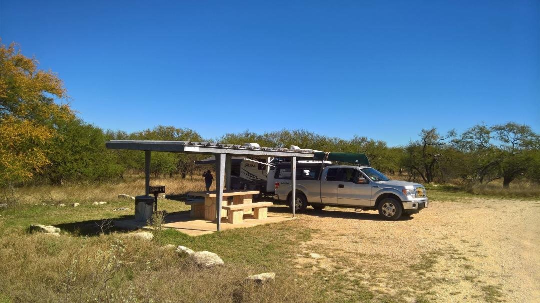 The LEM has landed in Amistad National Recreation area near Del Rio Texas. $2.00 a night.