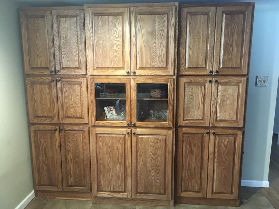 Finished final cabinet for kitchen