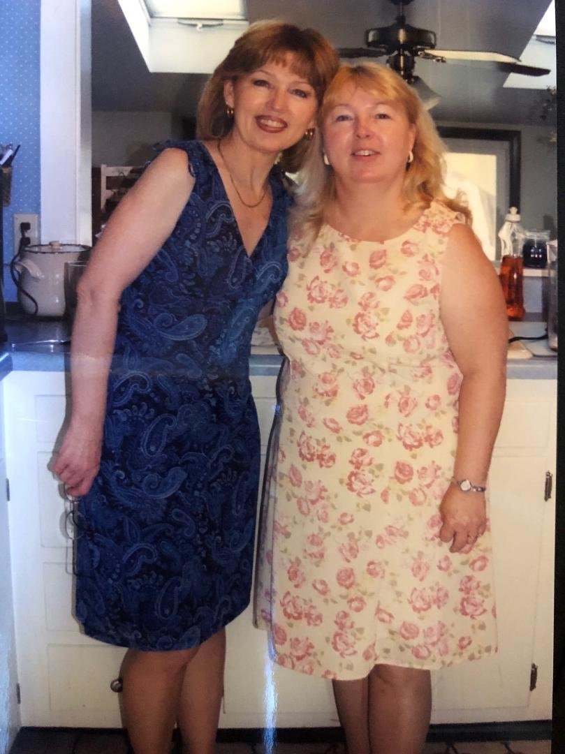 Donna and I a few years back.