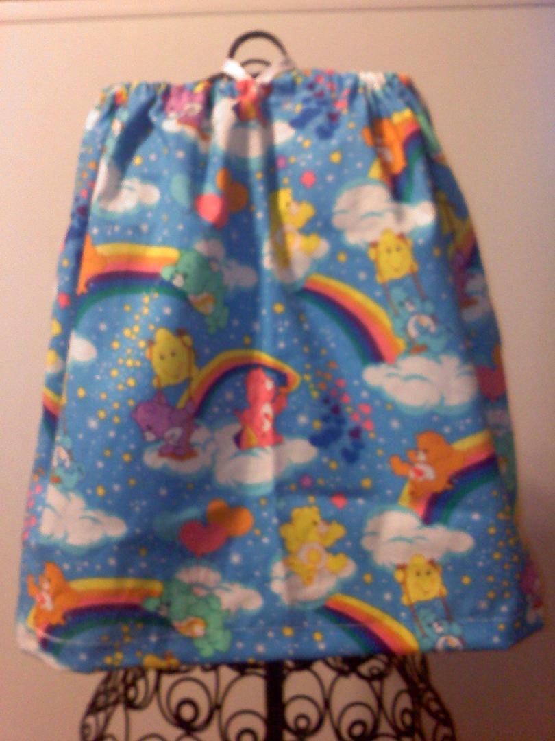 Cute Carebear halter top dress 12m to 18 months as dress and cute top foe older kids 12.00