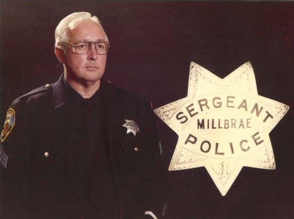 Passing of Retired Millbrae Police Sergeant Ron Caine, who served the City of Millbrae for over 50 years. This is a sad message for me to share, as Sgt. Ron Caine mentored me as a Detective. At times, he and I were the onl