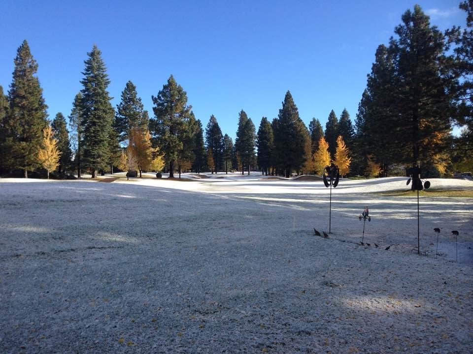 Mother Nature gave us a heads up that winter is just around the corner.
