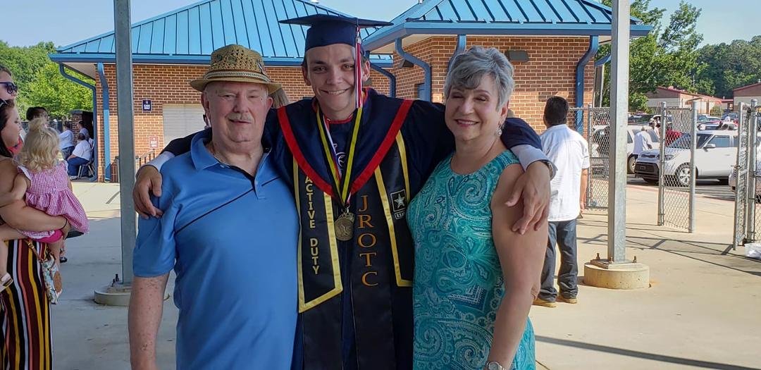 So proud of our grandson.