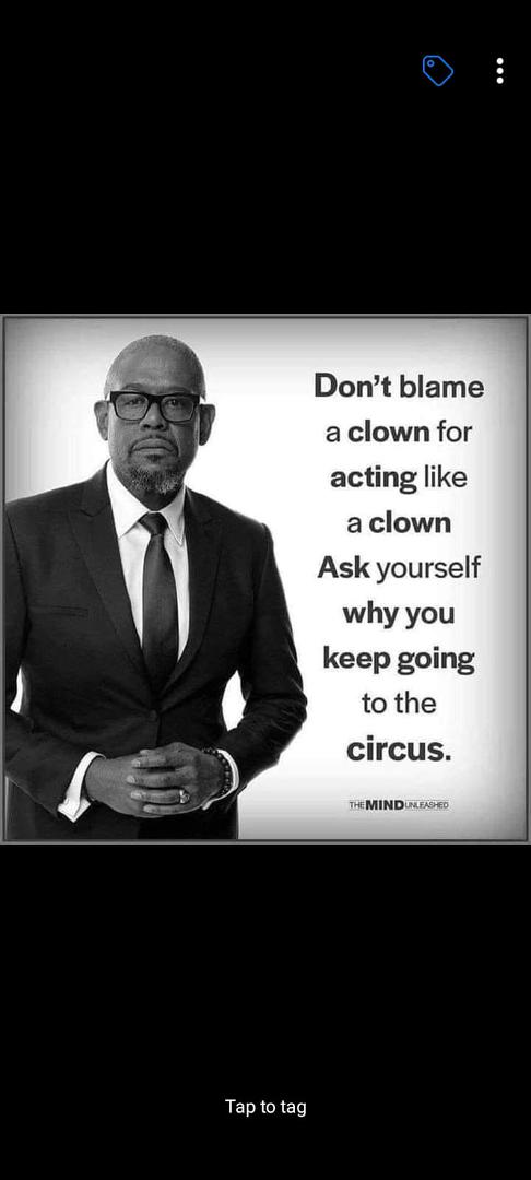 The circus seems to be holding us hostage