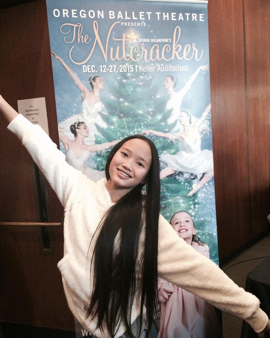 Faith loved the OBT performance of the Nutcracker! So much fun!💞
