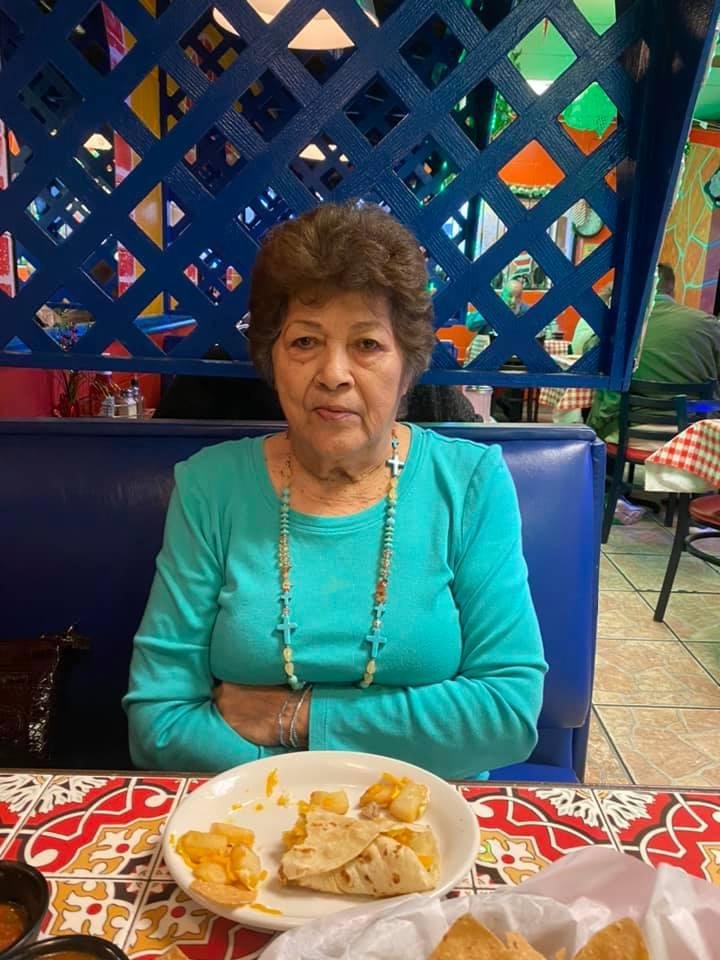 Having breakfast with mom getting ready for the cowboys