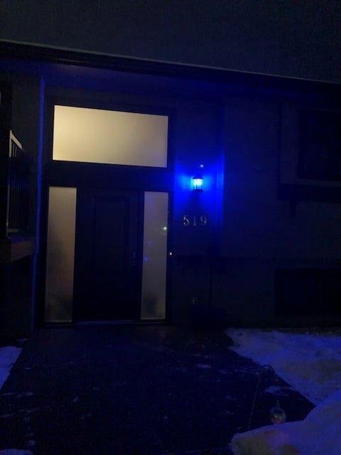 In support of Sgt. Andrew Hamett and our Calgary Police Service we have our Blue Light on tonight. 🥺