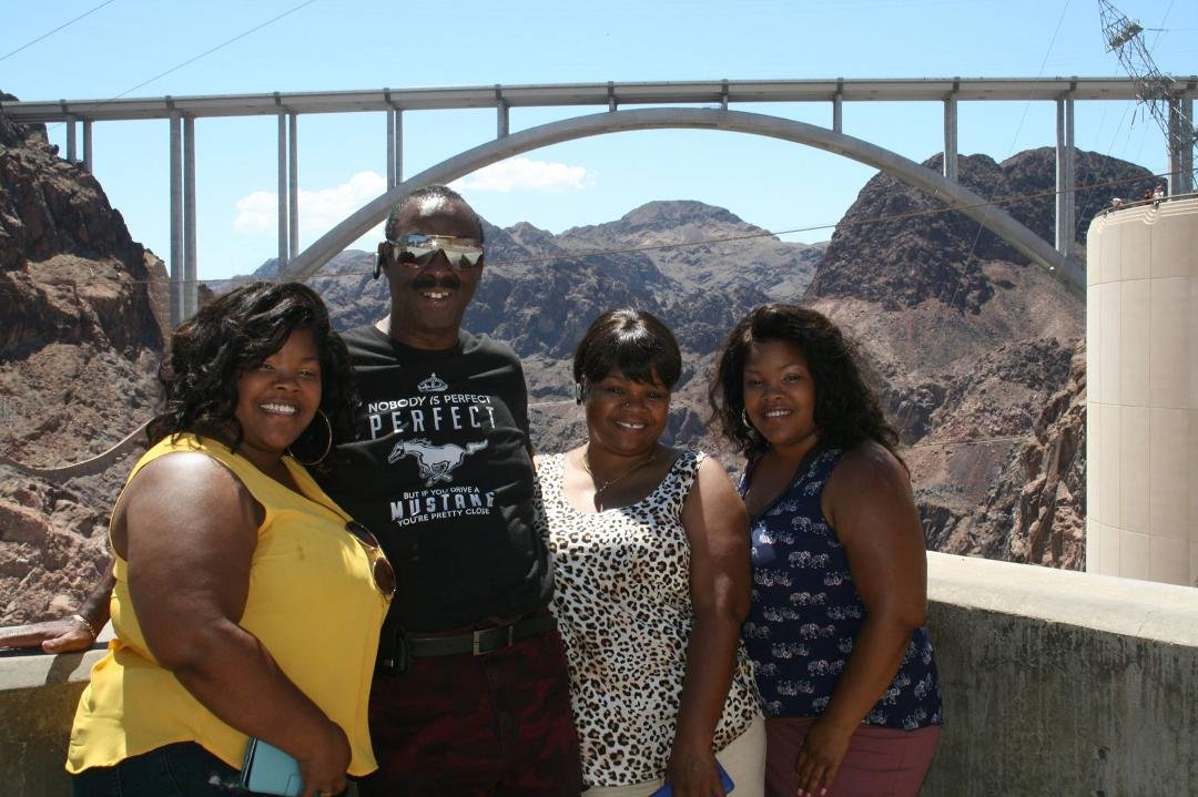 Hoover Dam With My Nieces