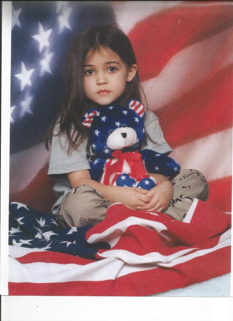 My favorite picture of Cody. Taken when Bill was in Iraq the first time
