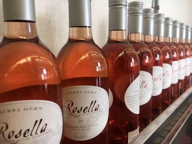 Shameless plug coming...my sister and her husband own part of a winery, and they have named their new rose' wine after our mom--Rosella. (My idea) It is available only at the winery but can be ordered on line at www.laurel