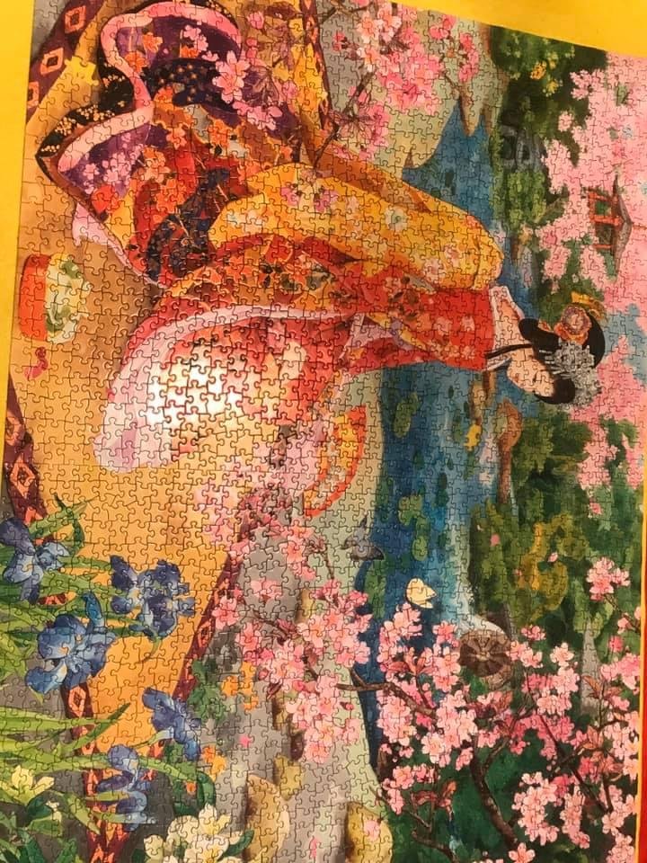 Just finished my first COVID-19 project:2000 pieces!