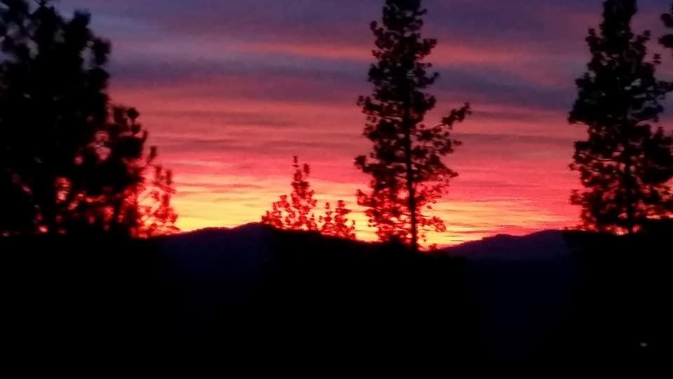 Beautiful sunset.