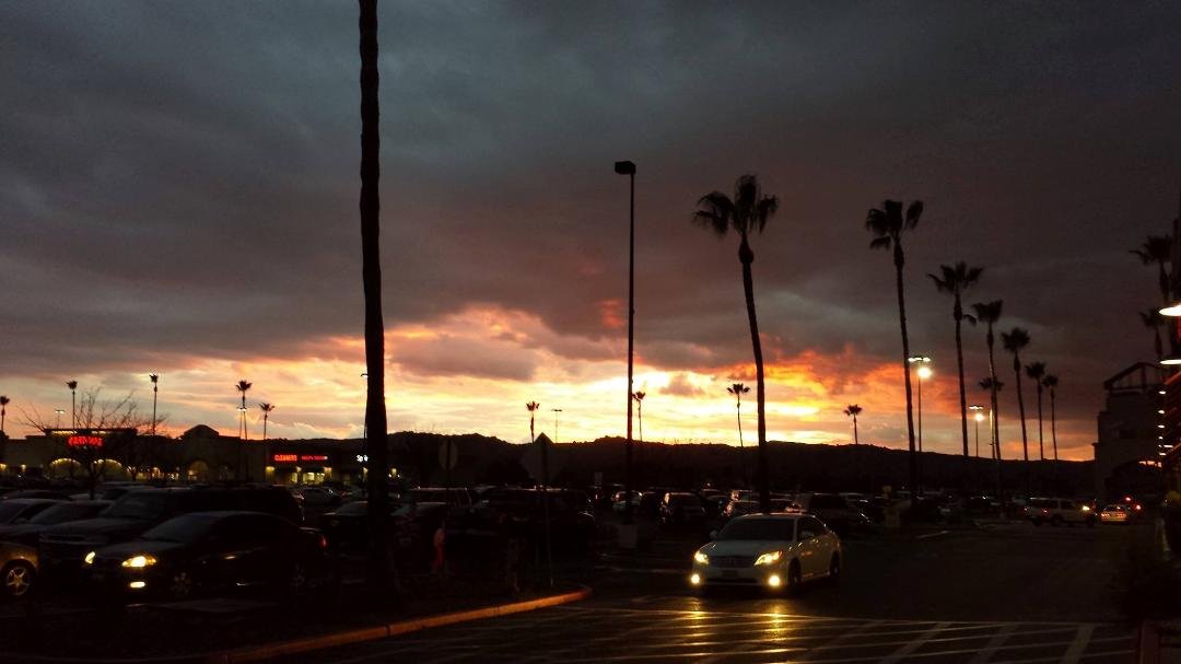 Perris sunset 1/30/2015