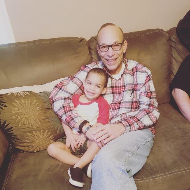 Eli and his Poppy😃