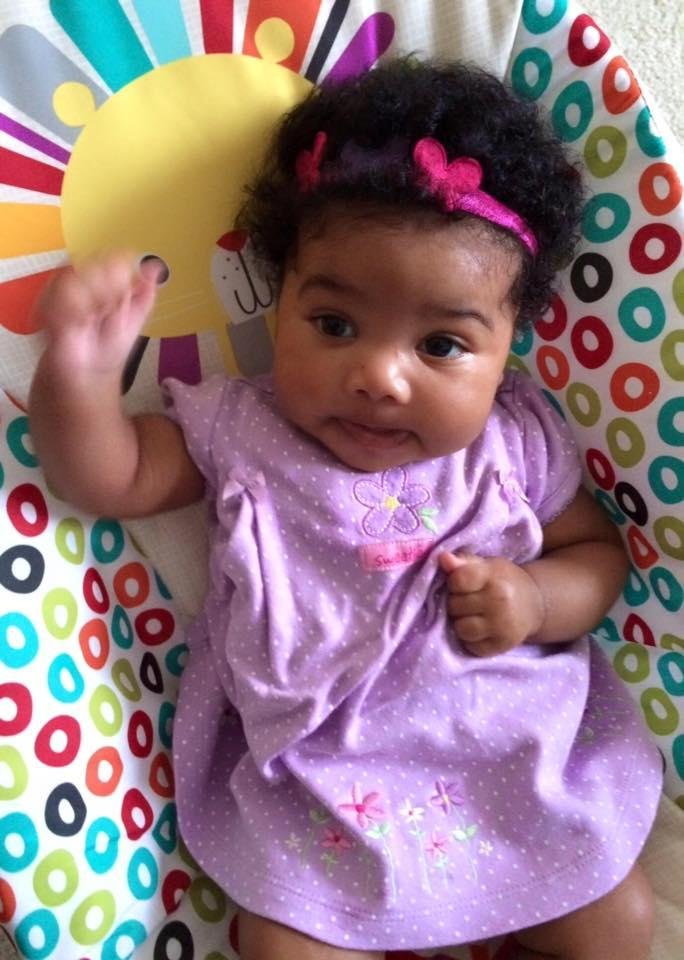 My pretty Amelia looking like gpa when Im hungry!