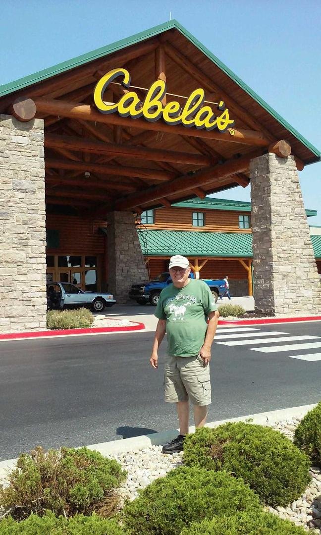 Clint at  Cabela's.