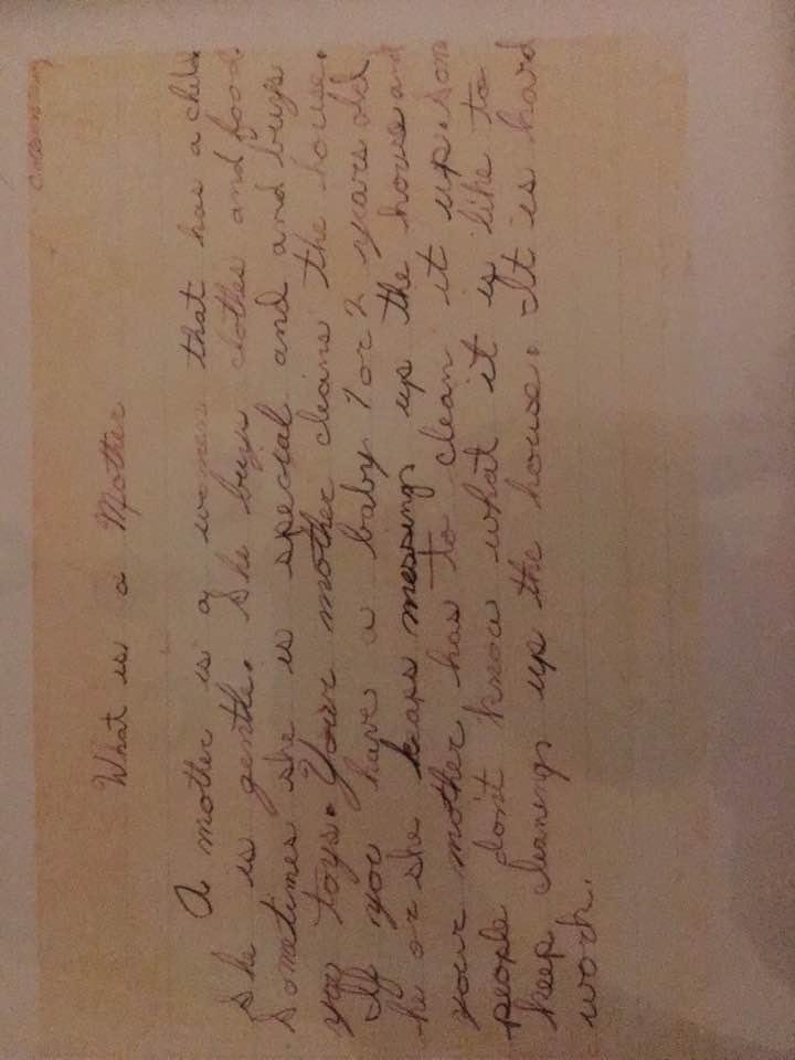 Makes my heart melt! Written c1974 by Colleen! ❤️