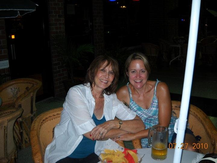 Kim picked me up at the airport and we celebrated a late birthday with dinner and a Margarita. Love my girls
