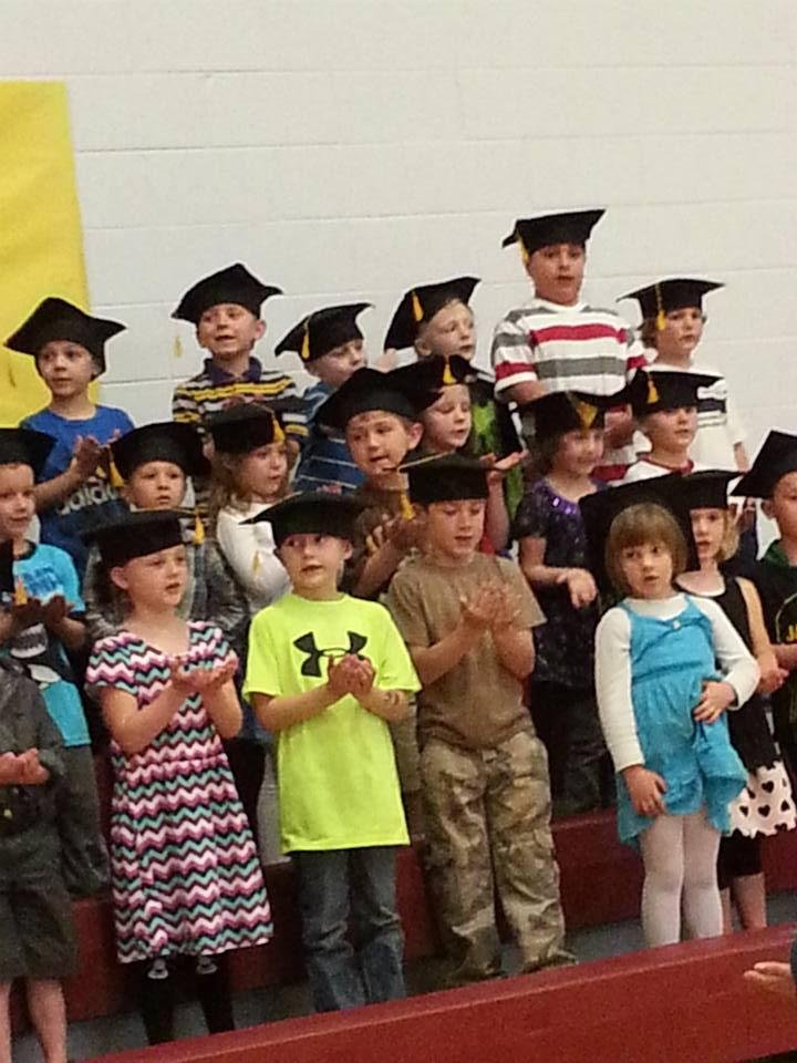 He graduated from the kindergarten. He's now a first grader, way to go Chris Jr. Love Auntie Wee, we had fun, to bad that so called picnic was not what people were expecting.