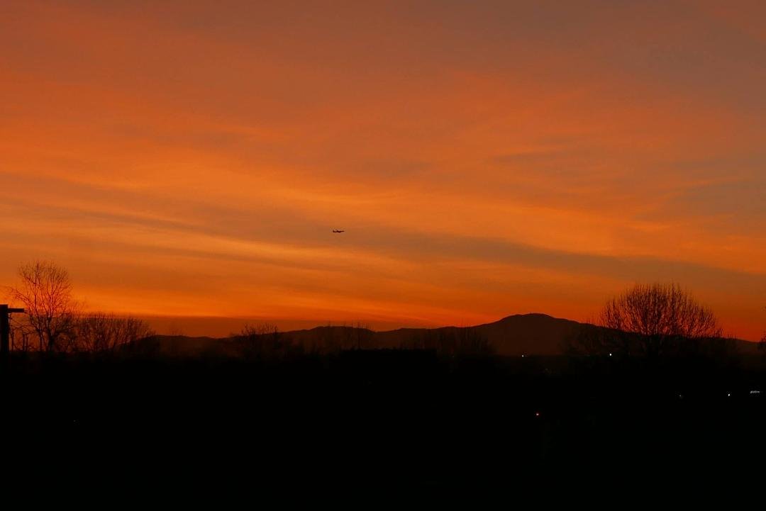 Sunrise this morning! What a gorgeous view to start the day!