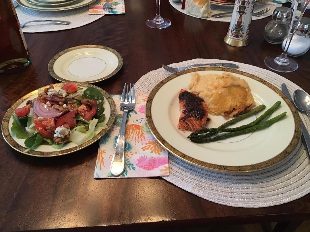 Dinner is served!