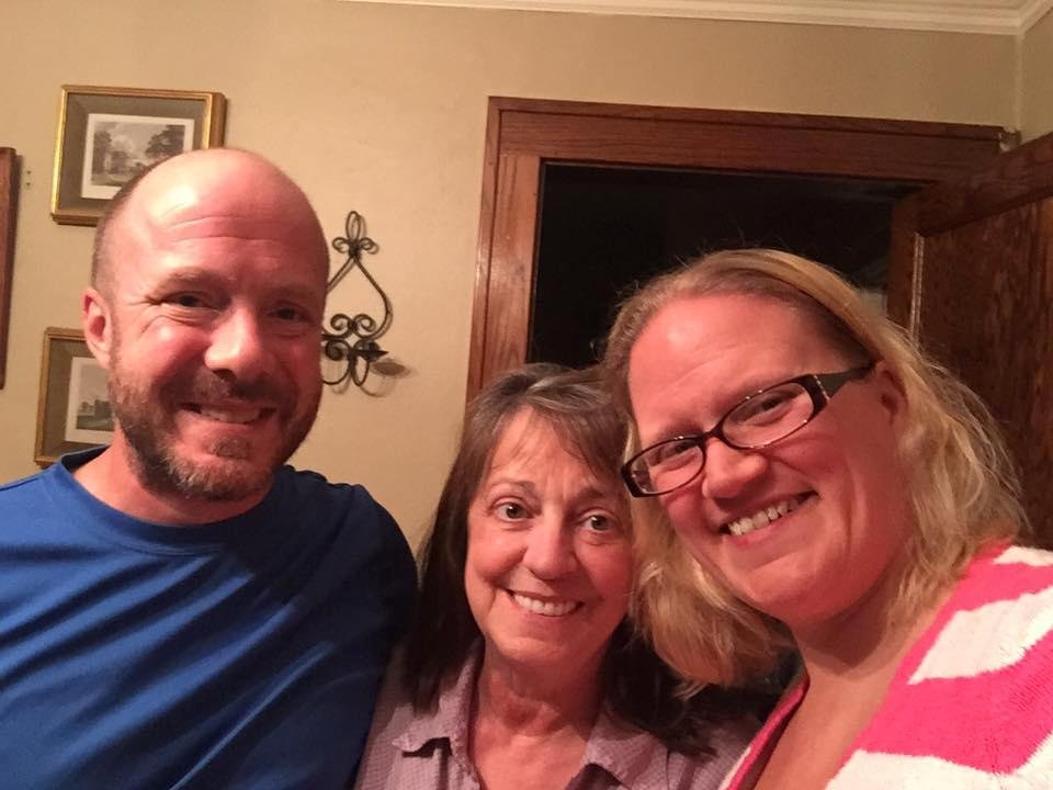 On my way home from ST Paul I had a lot of fun. My son Marcus has the best wife and in laws Carole and Bill a mother could ask for. What terrific people. Love them thanks to them all