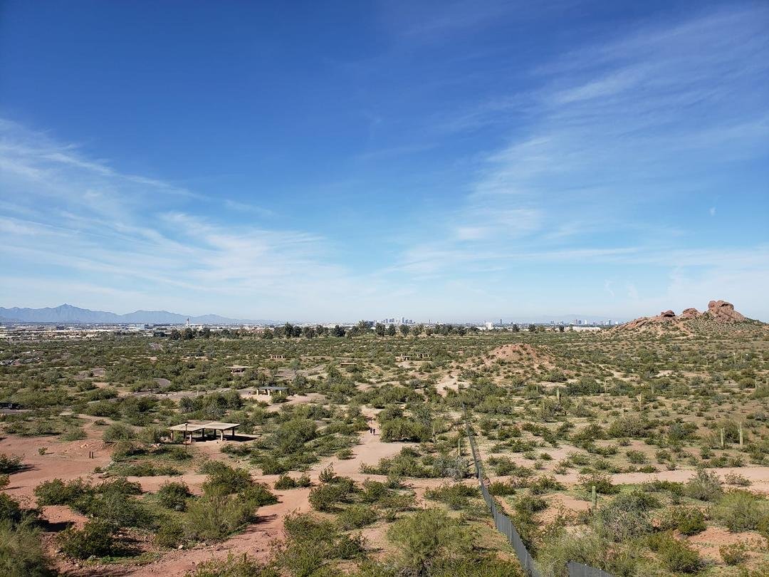 Nice pic.of Phoenix from my hiking spot.