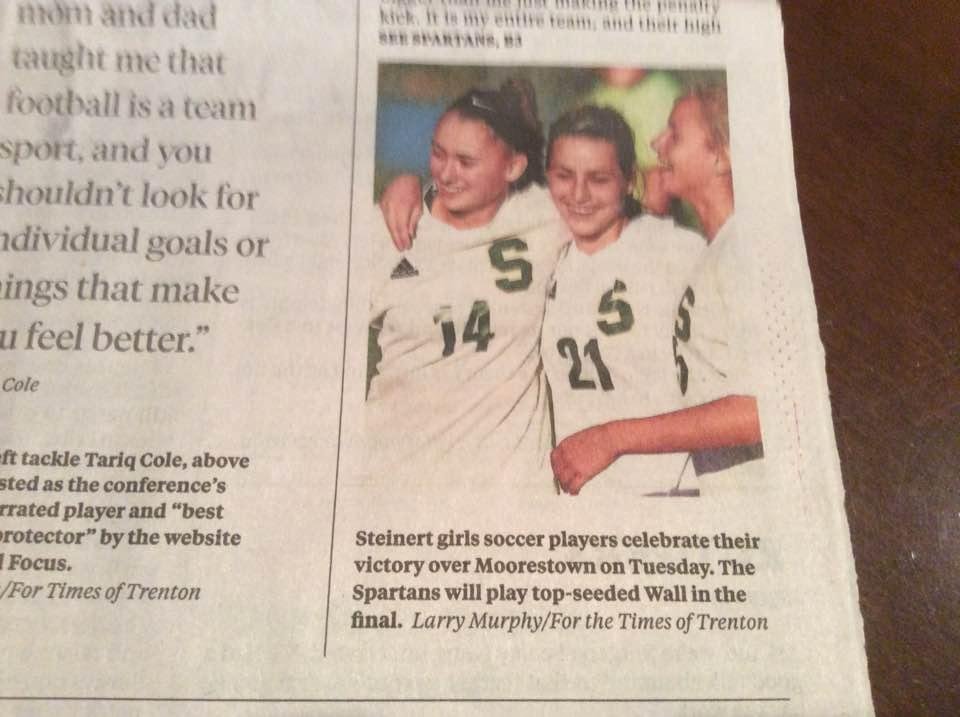 My granddaughter Casey, so proud of her and the team. Number 21