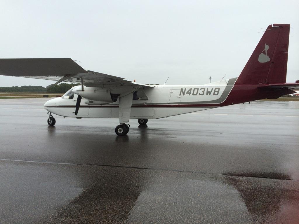 Our transportation to Block Island... Renee was very nervous 50 degrees with 30 mph winds and rain.....she did it though!!!!