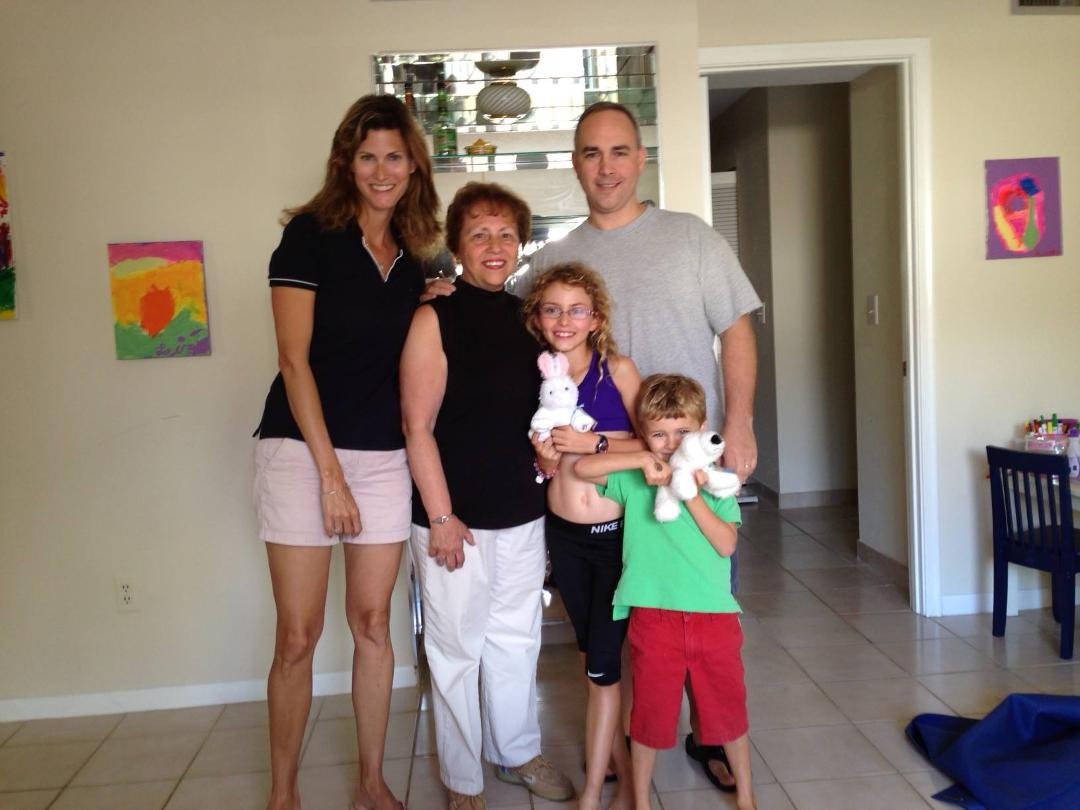 Just before leaving FL. Had a great time with Randy's family.