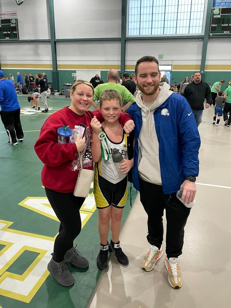 Congratulations Declan for winning his wrestling tournament today! So proud of him!!!