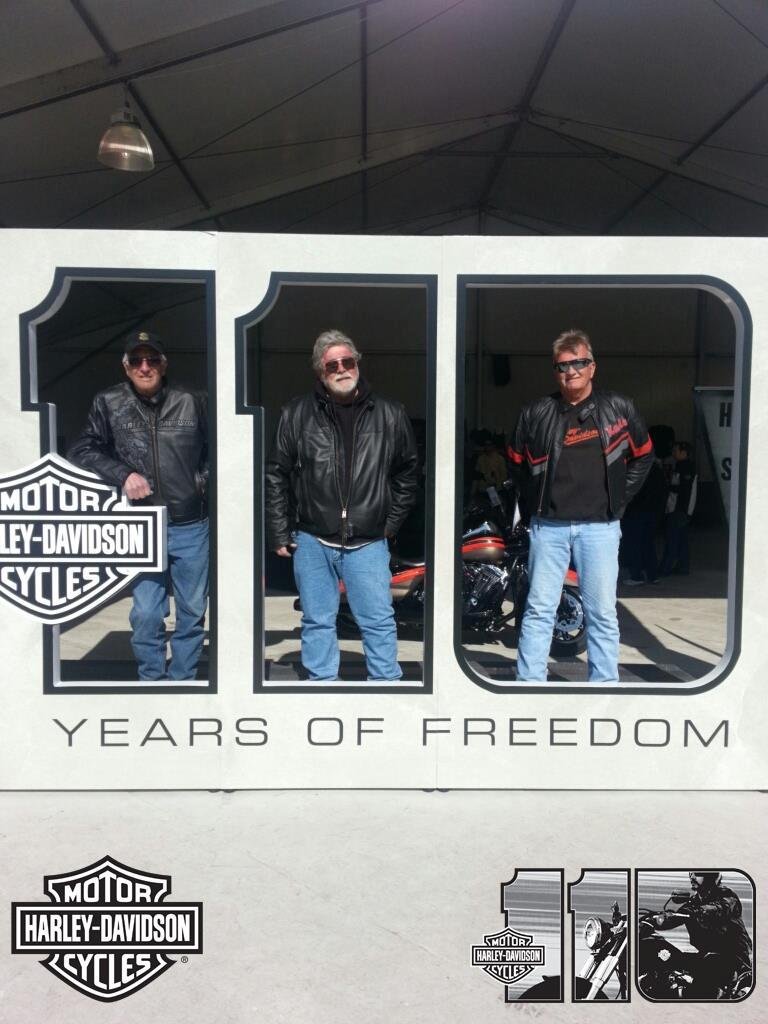 Having fun at the H-D® 110ᵗʰ Experience-Daytona Beach Bike Week in Florida