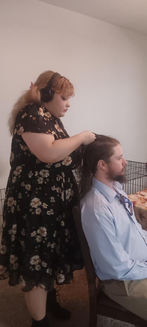 Brother sister love.  Jeremiah Jerry Moesly and Emma Moesly