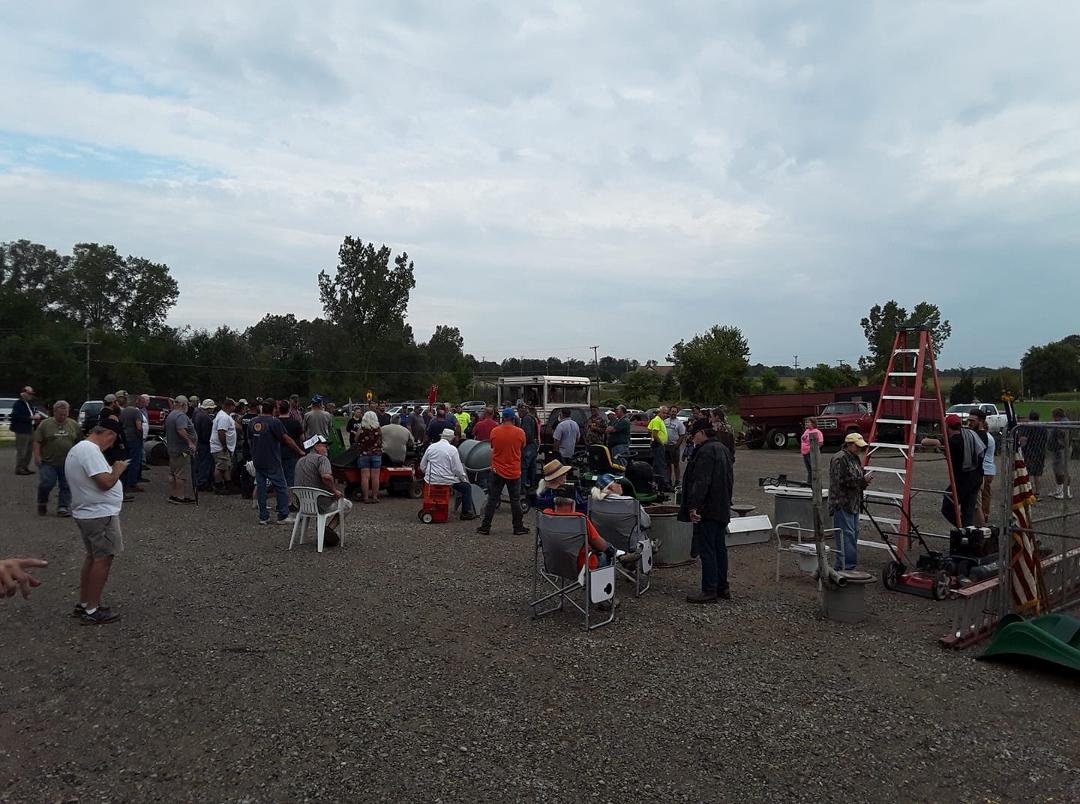 Nice day for the auction!