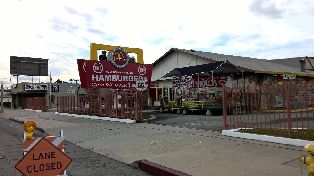 Went and check out the first McDonald's EVER!!!!